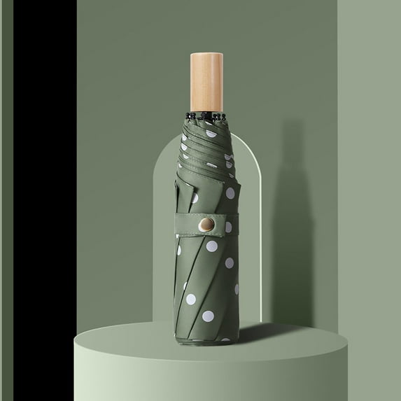 Naxoaeo Clearance Mini Umbrella for Purse - UPF 50+ UV Blocker Sun Protection Umbrella, Small Micro Travel Parasol Design for Women