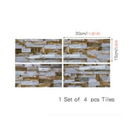 Naxoaeo Clearance Premium Backsplash Tile for Kitchen Peel and Stick, Backsplash, Stick on Subway Tiles for Kitchem, Bathroom Back Splashes, 12"x12"