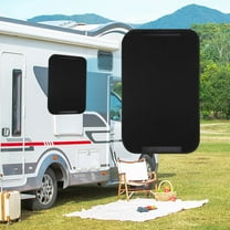 Naxoaeo RV Door Window Shade - Magnetic Foldable RV Blackout Window Cover with thermal Insulation and UV Protection, Camper Trailer Door Window Cover, Waterproof Thickened Oxford Fabric