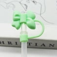 thumbnail image 1 of Naxoaeo Silicone Bow Shape Straw Cover - Cute Reusable Drinking Straw Caps Lids Dust-Proof Straw Plugs for Straw Tips for Home Kitchen Accessories ( 0.4in Diameter Straw Cover), 1 of 9