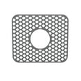 thumbnail image 1 of Naxoaeo Silicone Kitchen Sink Mat Dish Drying Mat Sink with Rear Drain Protect Sink from Stains, Scratches, Dishwasher Safe kitchen sink protector Easy Kitchen Drains & Strainers, 1 of 8