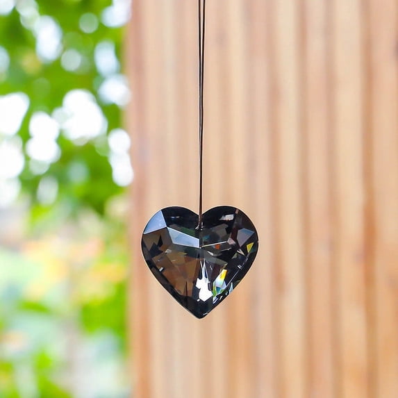 Naxoaeo Sun Catchers Indoor Window Suncatcher Crystals Beads with Chain Rainbows Prisms Balls Pendant Colorful Hanging Crystals Ornaments for Window Chandelier office Home Garden Decor