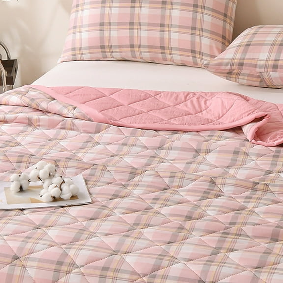 Naxoaeo Light Quilt Queen Size, Lightweight Summer Quilt Full Queen for All Seasons, Soft Modern Geometric Bedspread Coverlet, Light Quilt Queen Size,Cooling Comforter