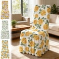 thumbnail image 1 of Naxoaeo Stretch Dining Chair Cover, High Elastic Polyester Slipcover with Anti-Slip Strap, Universal Fit Seat Cover for Home, Hotel, Kitchen, Washable & Wrinkle Resistant, Practical Gift, 1 of 7