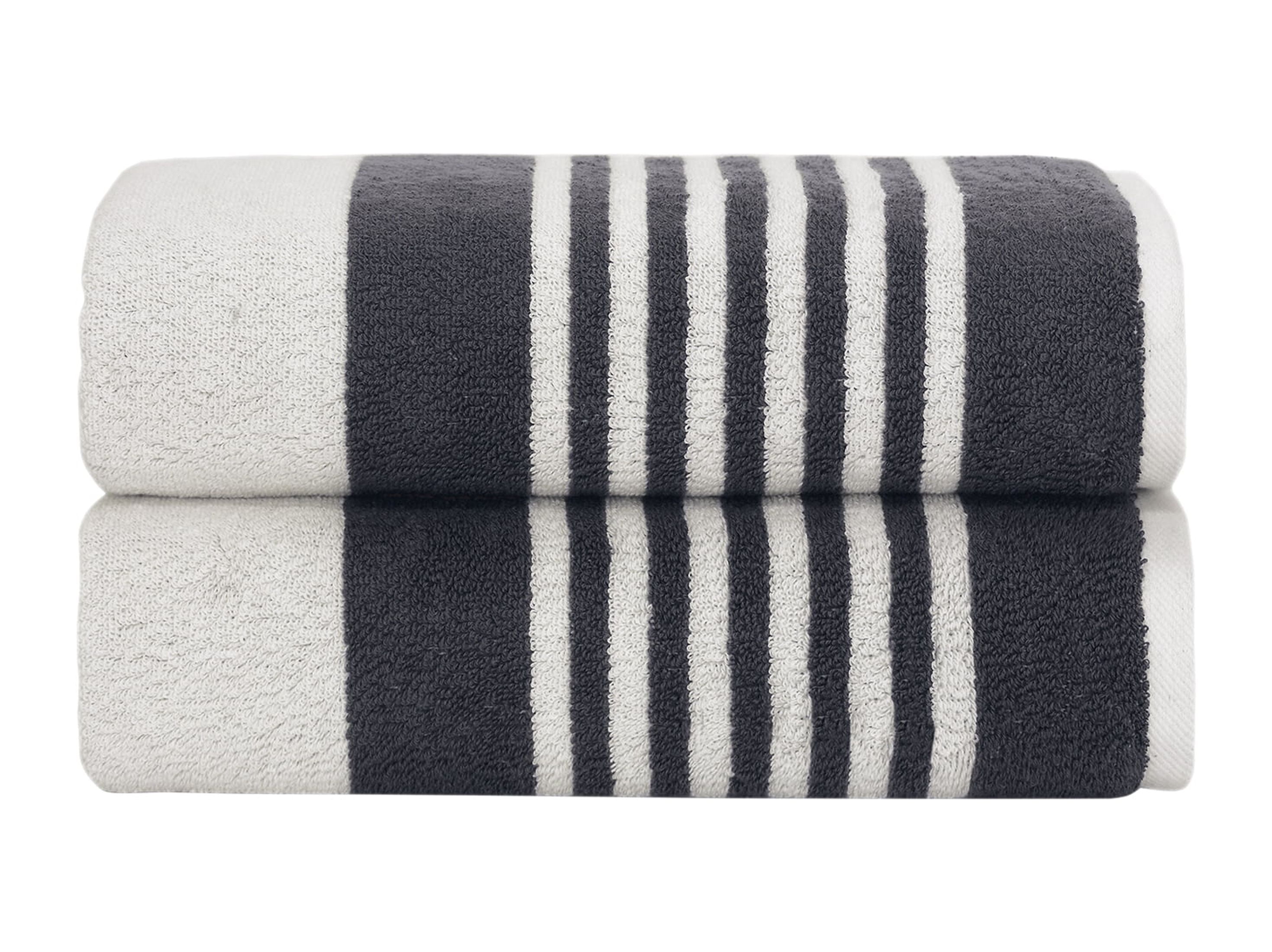 Naxos 2 Piece Striped Turkish Bath Towels - Walmart.com