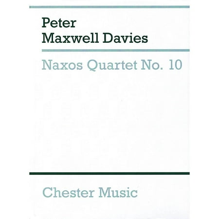 Naxos Quartet No. 10: String Quartet Study Score