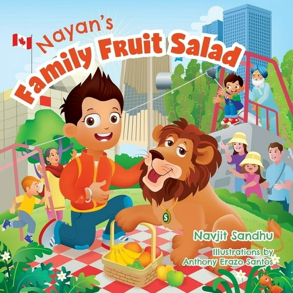 Nayan's Family Fruit Salad (Paperback) by Navjit Sandhu
