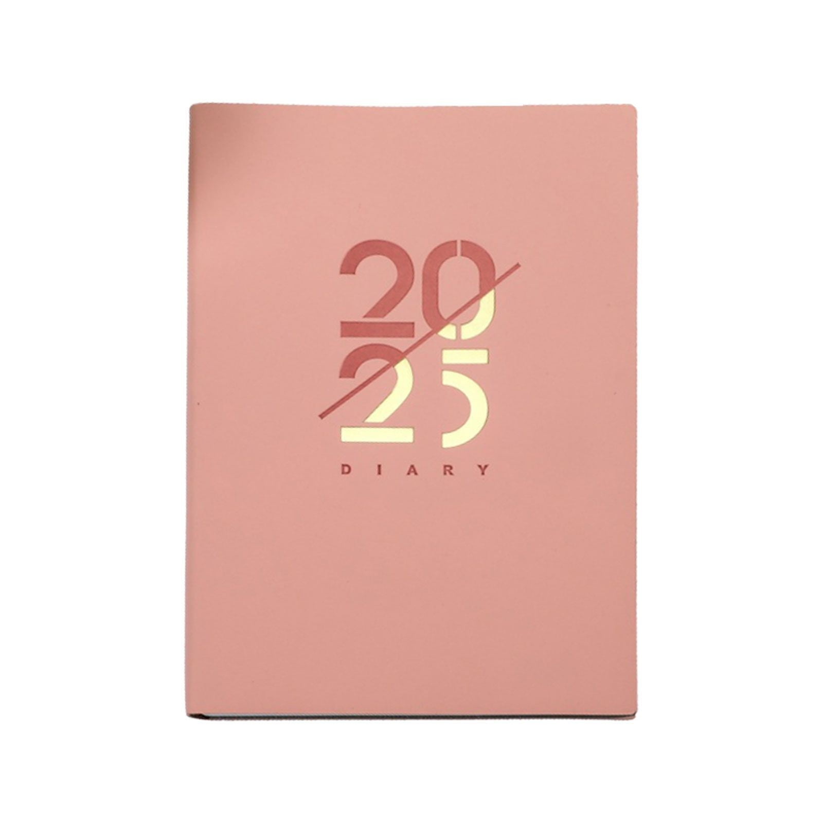 Nayueo,Notebook For Recording,2025 Planner Pink,English Notebook