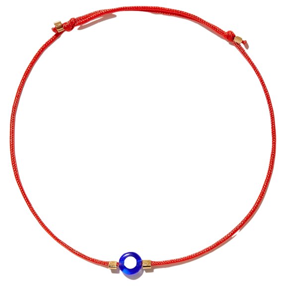 Naz Collection Evil Eye Bracelet Red String Kabbalah Protection Handmade Adjustable Bracelet For Women Men Boys Girls Baby (Blue)