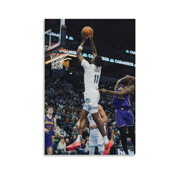 Naz Reid Canvas Poster Artworks Canvas Poster Room Aesthetic Wall Art Prints Home Modern Decor Gifts 12x18inch(30x45cm)