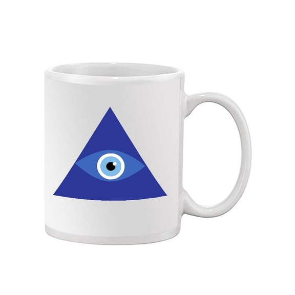 Nazar Eye Simple Triangle Mug Mug - Image by Shutterstock,