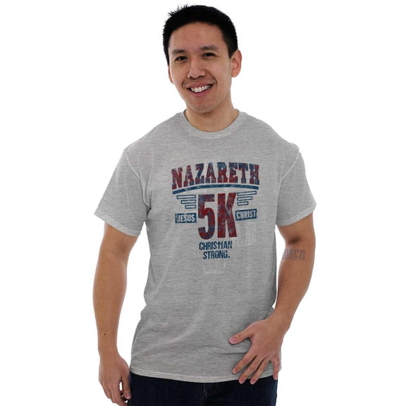Nazareth Jesus Christ 5K AD Birth Men's Graphic T Shirt Tees Brisco Brands S