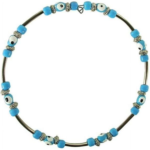 Nazari Evil Eyes Necklace - Turquoise
