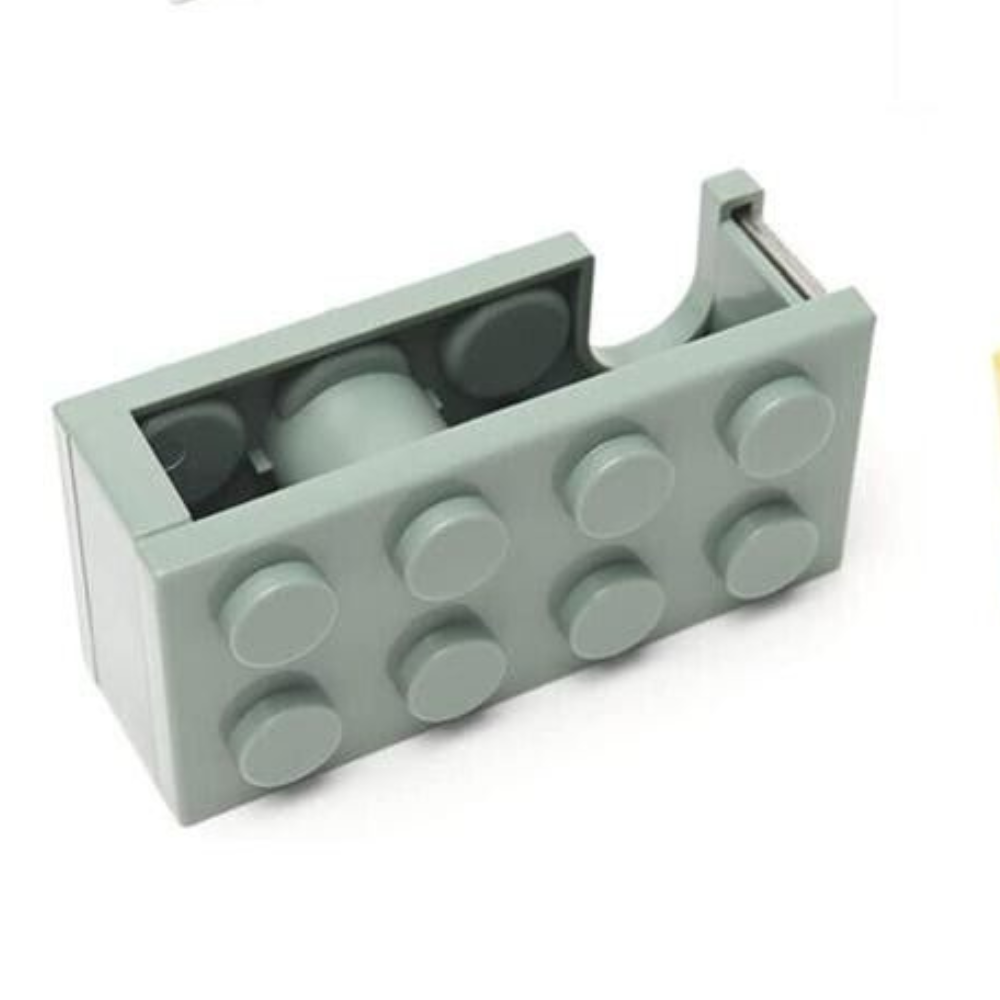 Officemate MultiPurpose Tape Dispenser and Desk Organizer, Recycled, Black