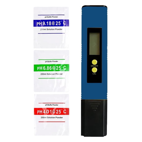 Nazarian Portable Digital pH Meter Pen with LCD Display  High Accuracy Water Quality Tester for Aquarium, Pool, Hydroponics, Wine & Drinking Water  Pocket-Size pH & TDS Meter with ATC Calibration