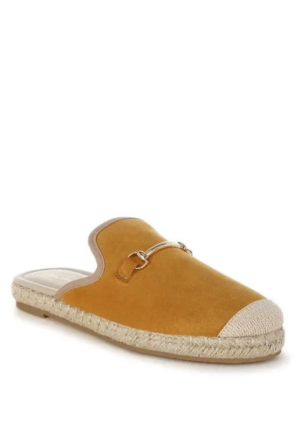 Rag Company Nazaya Horsebit Detail Espadrilles Mules for Women
