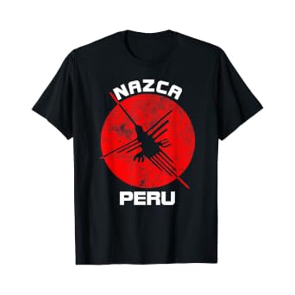Nazca Peru Peruvian Hummingbird Nazca Lines T-Shirt, Unisex T-Shirt