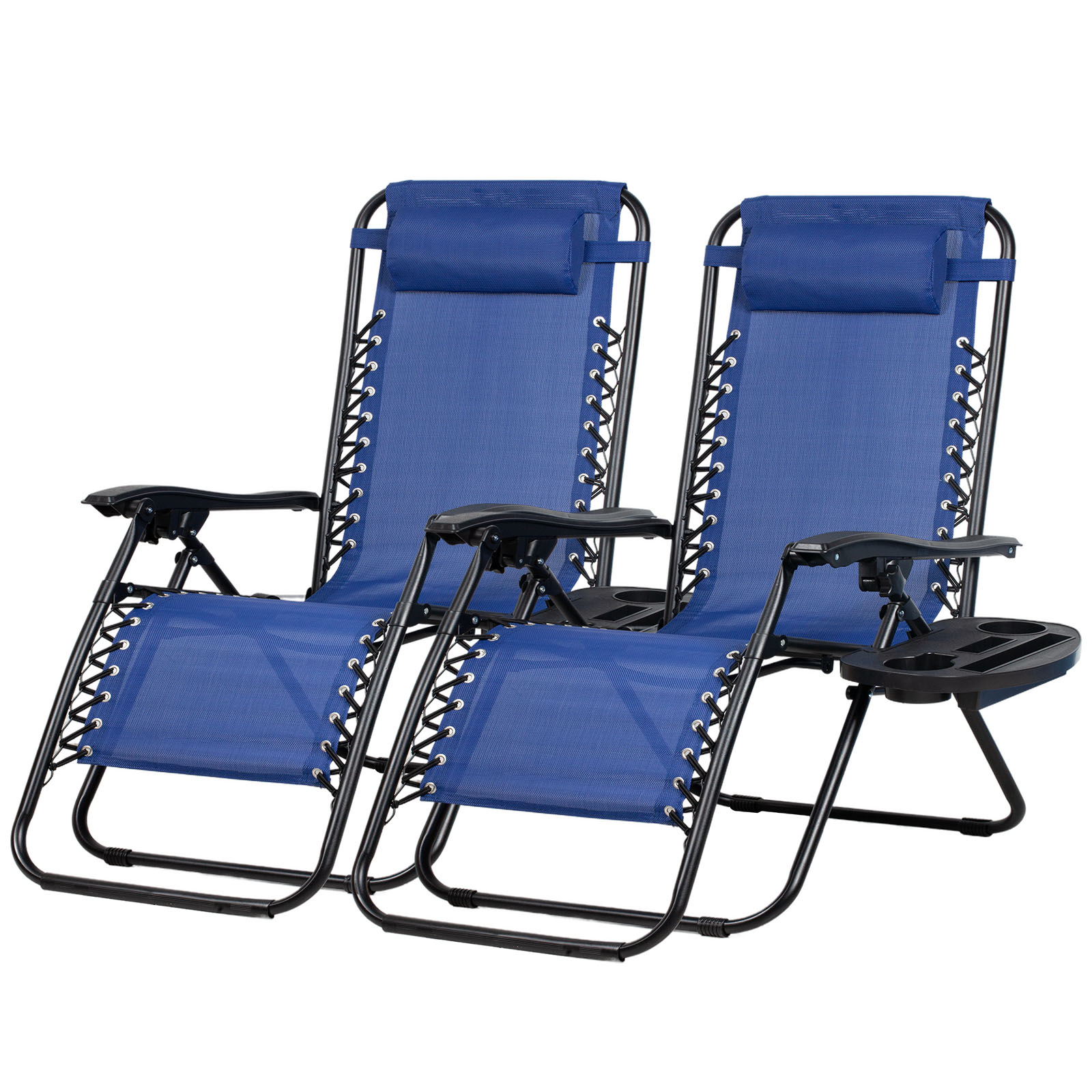 Everyday Essentials Adjustable Zero Gravity Lounge Chair Recliners for