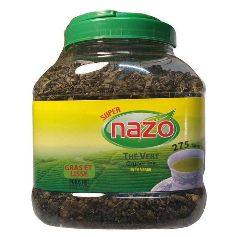 Nazo Green Tea, 1.21 Pounds, 1 Jar - Walmart.com