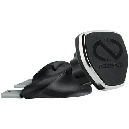 Naztech - MagBuddy CD Slot Magnetic Mount for Most Cell Phones - Black