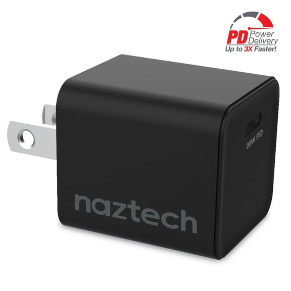 Naztech 20W PD Mini Fast Wall Charger (MINI-PRNT)