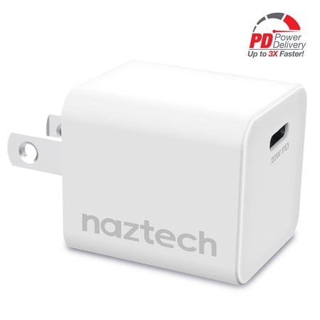 Naztech 20W PD Mini Fast Wall Charger (MINI-PRNT)