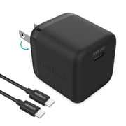 شاحن حائط Naztech 30W PD + USB-C إلى كابل USB-C 6ft للسفر 15543-HYP