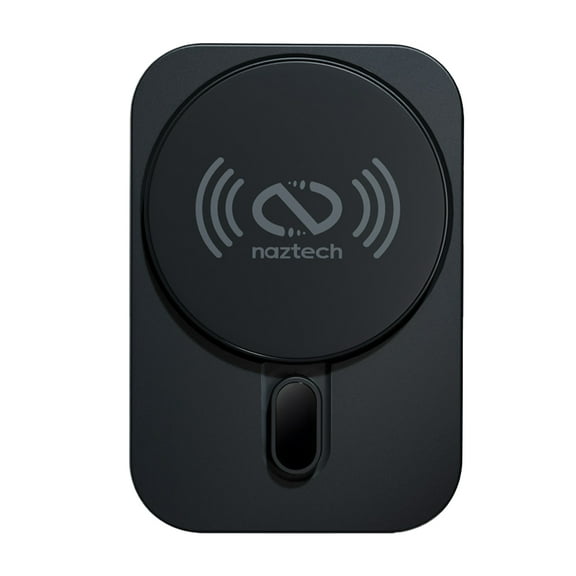 Naztech MagLock Magnetic Charging Qi v2.0 Vent Car Mount, Black, 16125