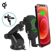 Naztech Smart Grip Wireless Charging Car Mount Black 15425-HYP