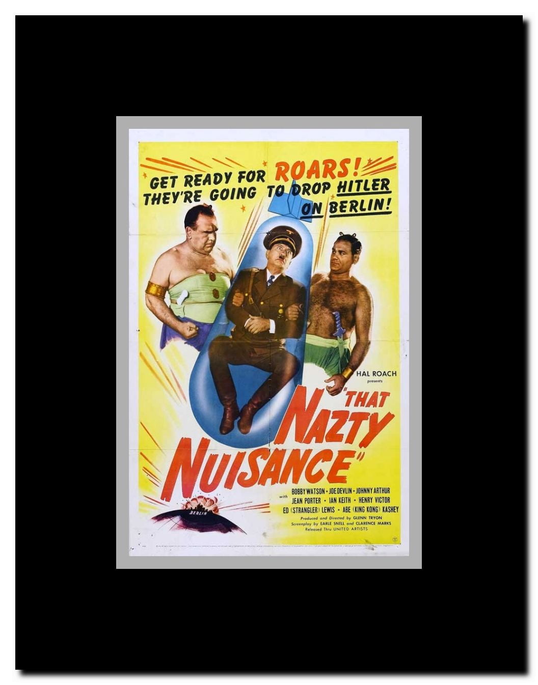Nazty Nuisance Framed Movie Poster