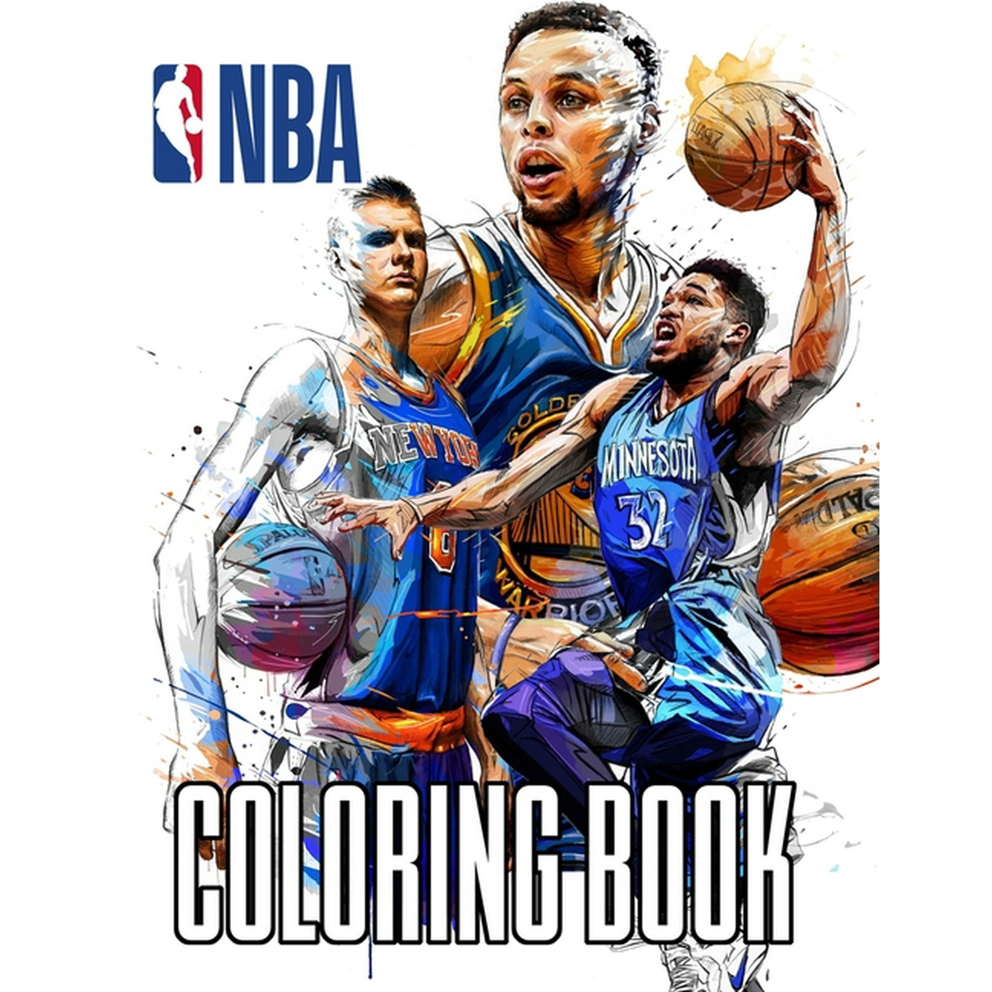 Basketball Coloring Pages Nba Players