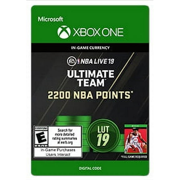 Nba Live 19 2200 Nba Points - Xbox One [Digital]