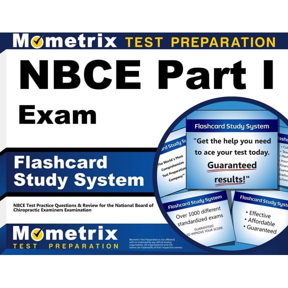 NBCE Part I Exam Flashcard Study System: NBCE Test Practice Questions & Review for the National Board of Chiropractic Examiners Examination