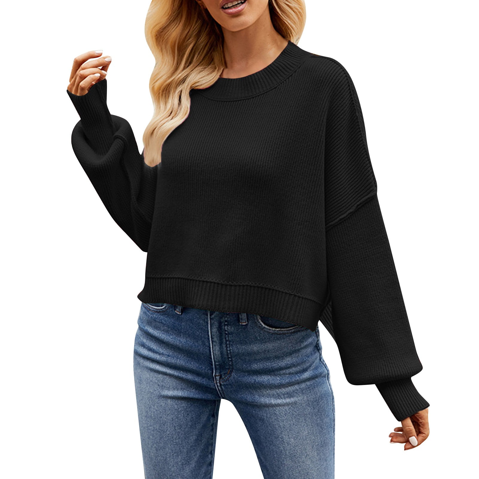 Nbcugb Clearance Sweaters For Women 2024 Women'S Turtleneck Tops Autumn
