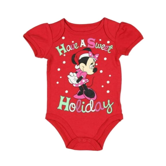 Nbg Minnie Red Creeper 3/6m