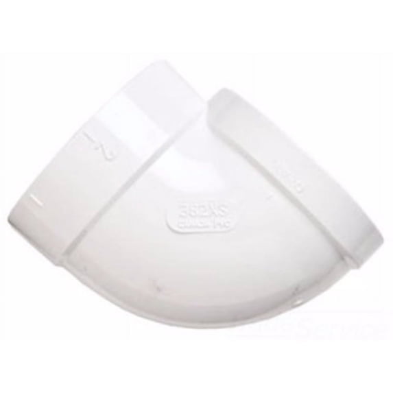 Nbh Cf382xs 90 Deg Sh Skt Ell 90deg Short Socket Ell For Vacpan