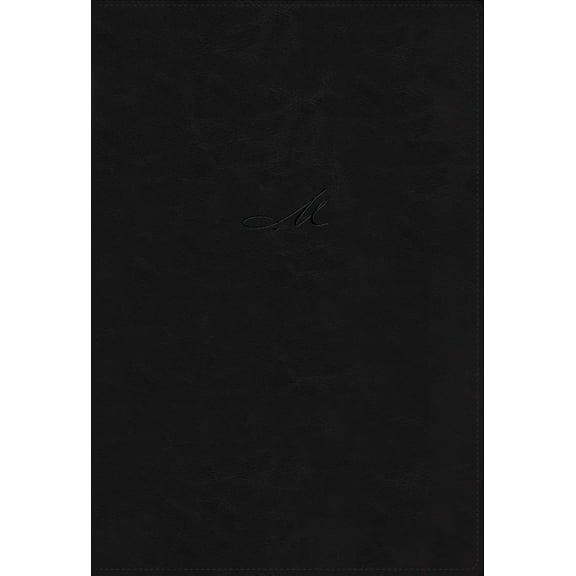 Nbla, Biblia de Estudio Macarthur, Leathersoft, Negro, Interior a DOS Colores, Comfort Print, (Hardcover)