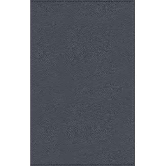 Nbla Biblia de Estudio Macarthur, Piel Genuina, Azul Pizarra, Interior a DOS Colores (Other)