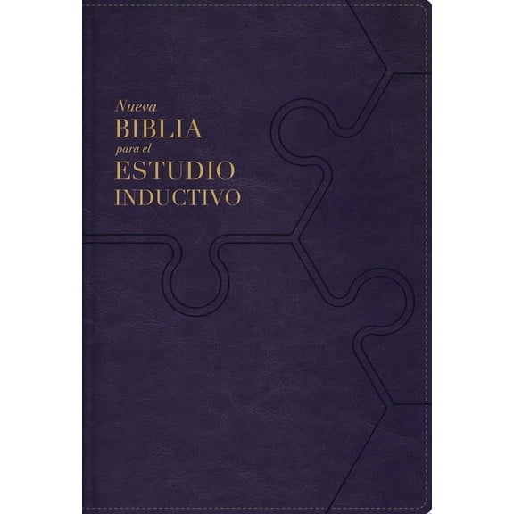 Nbla, Nueva Biblia Para El Estudio Inductivo, Leathersoft, Interior a DOS Colores, Morado, Comfort Print, (Hardcover)