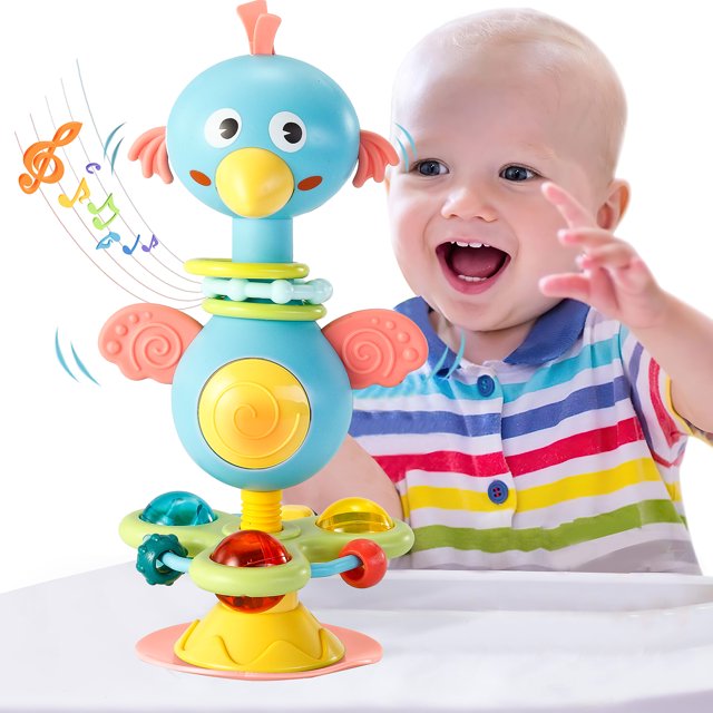 Nbpower High Chair Toy 2in1 Development Learning Toy with Light