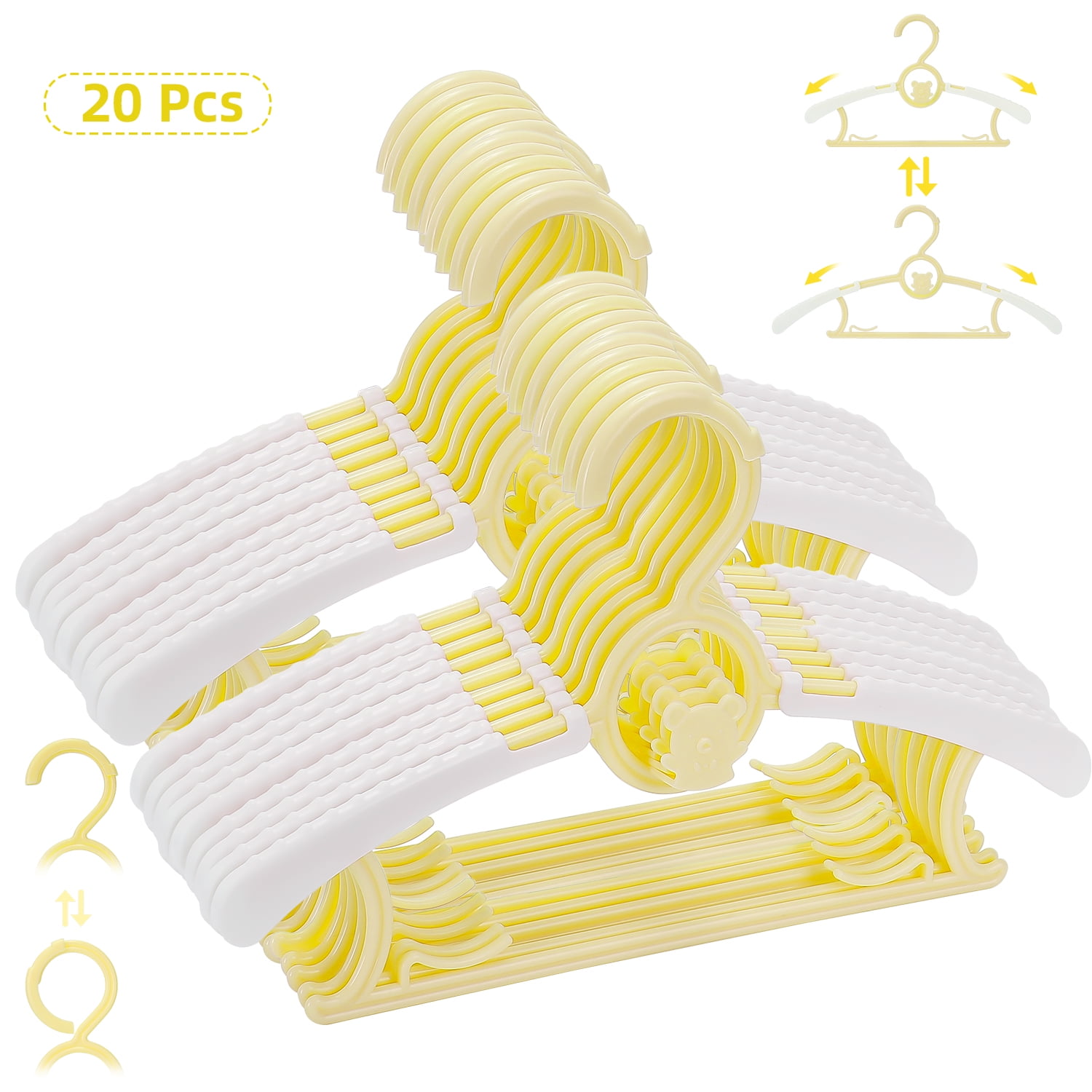 BABY CLOTHES HANGERS VS KID HANGERS visual data 2