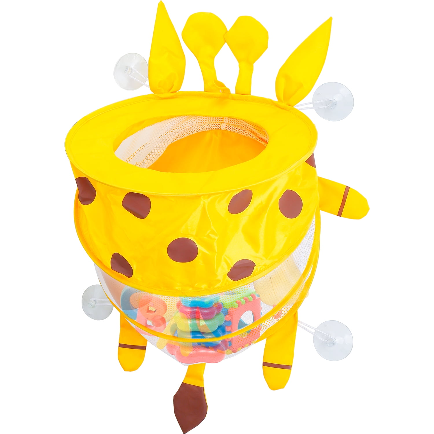 Nbpower Hanging Bath Toy Holder, Cute Giraffe Bath Toy Storage for