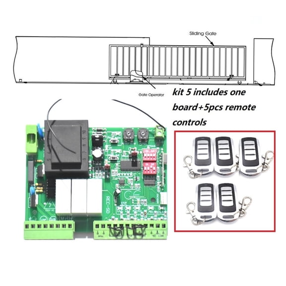 Nc Gate Opener Garage Door Ac220v Motor Expensive Circuit Board Unit Circuit Board Circuit Board Electronic Replacement Card Soft Start