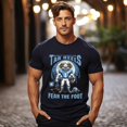 Nc Tar Heels Halloween Fear The Foot Lets Go Tar Heels Shirt Up To 4XL