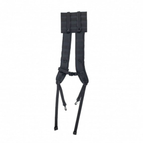 VISM MOLLE Backpack Straps/ Blk, Black