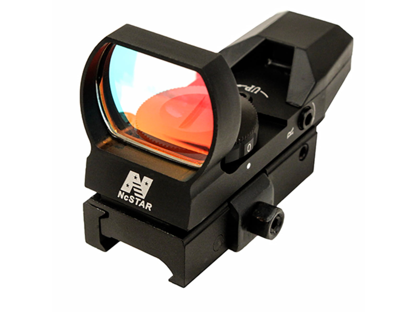 NcStar Red Reflex Sight 4 Reticles, QR Mount, Black, Red - image 1 of 3
