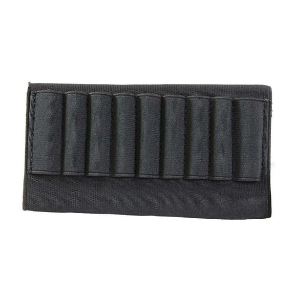 NcStar VISM Rifle Stock Cartridge Pouch, Black