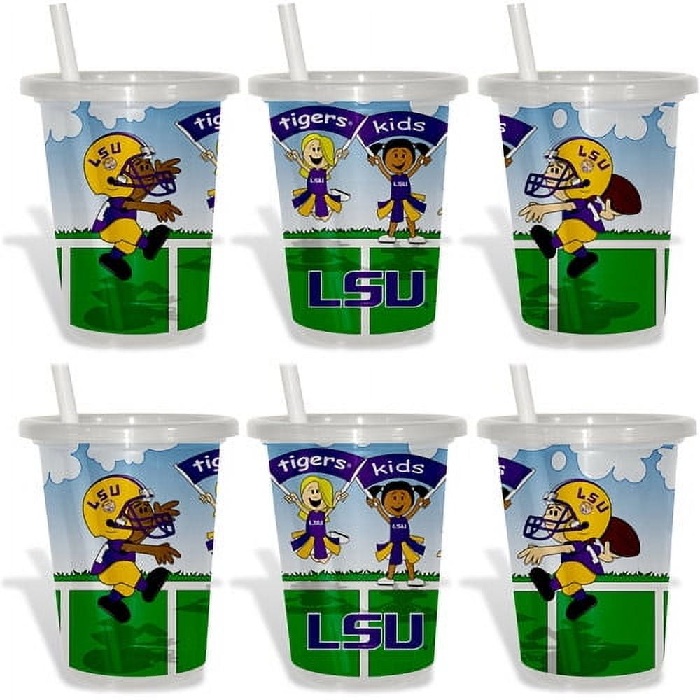 Ncaa - 2 Set Sip & Go 10 Ounce - Louisia