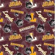 Ncaa Loyola Chic Cotton Fabric