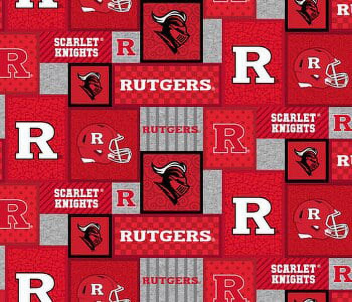 Rutgers R Patch Ncaa-Rutgers Rutl-1177 College Patch Fleece - Walmart.com